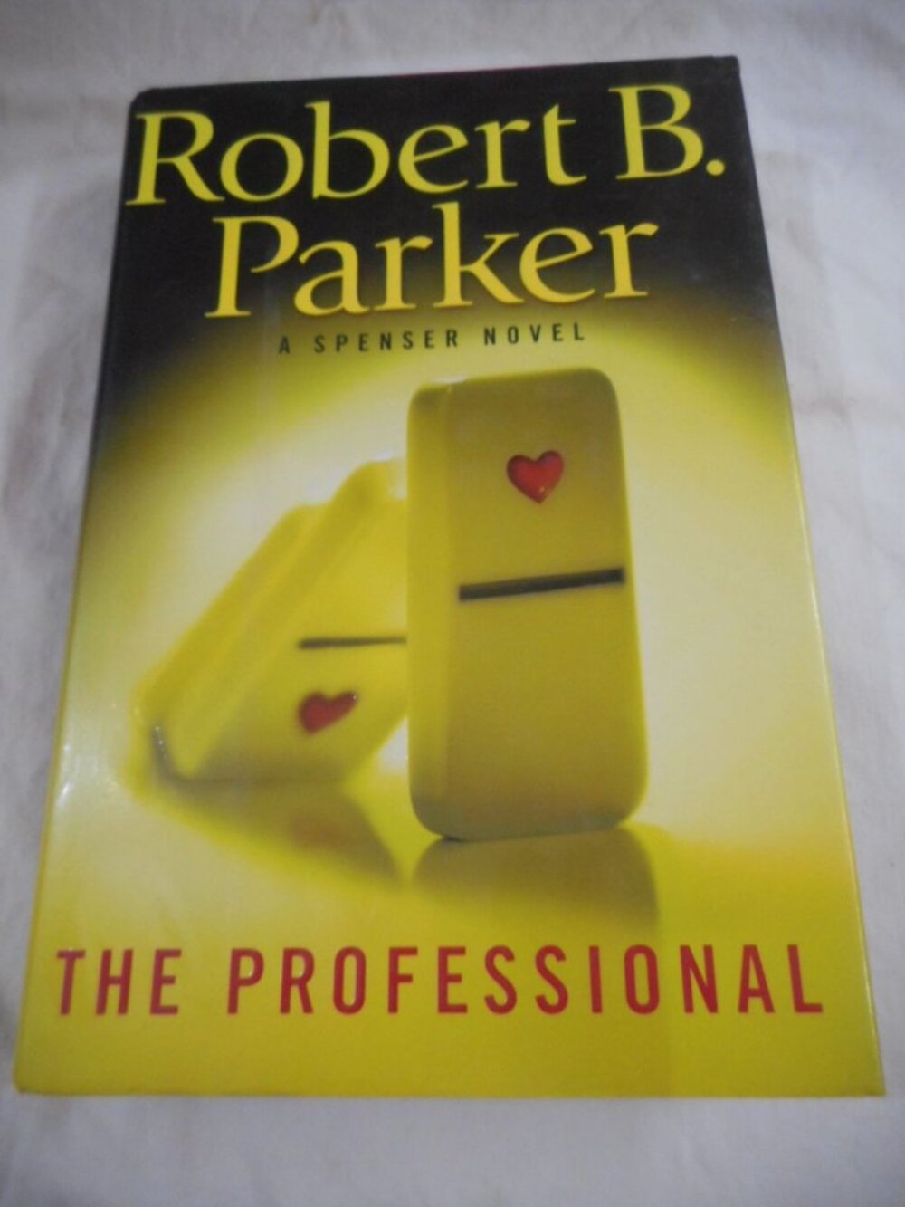 EUC Hardcover Fiction books The Professional Robert Parker  A Spenser Novel